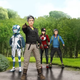 Some official art for Pokemon GO shows a few human characters, with the new Willow at the front, reaching out in what looks like desperation.